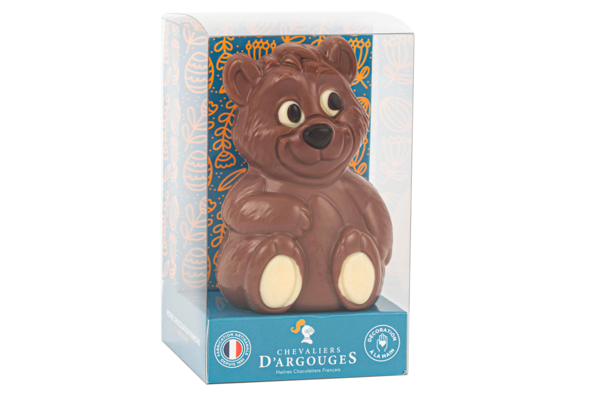 MOULAGE OURS CHOCOLAT LAIT 33% DE CACAO 90G