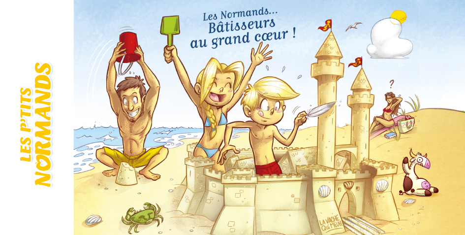MUG MUG Les P’tits Normands à la plage