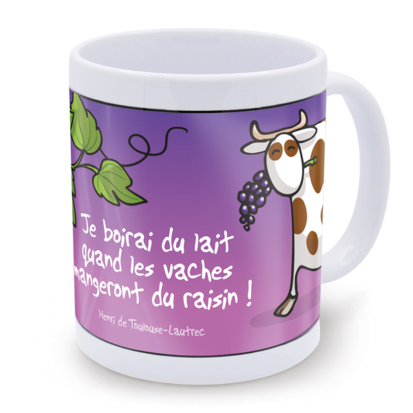 MUG "Vache raisin"