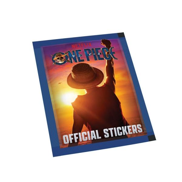 ONE PIECE – Pochettes de stickers LIVE ACTION (1 pochette de 5 stickers – D=30)