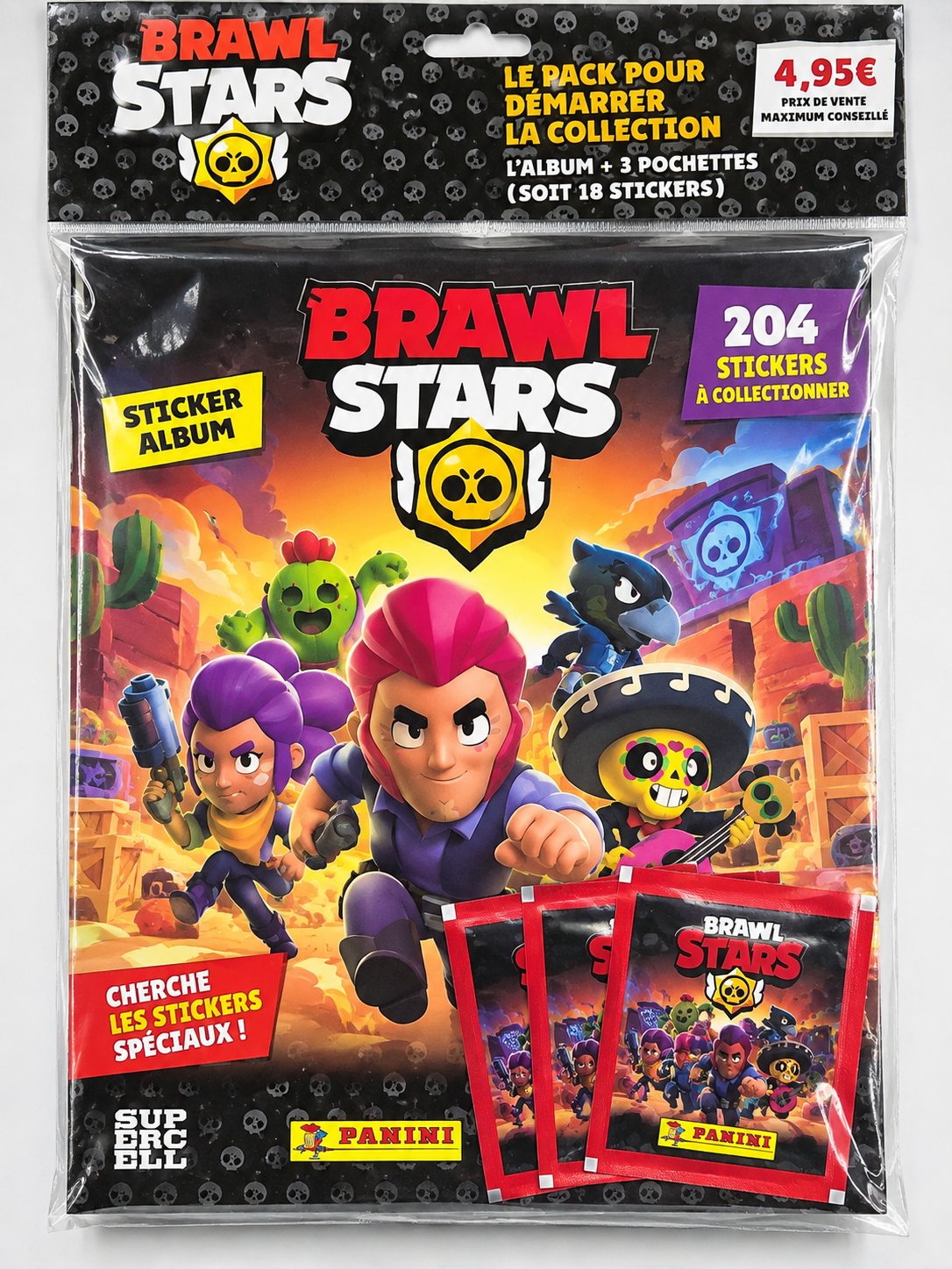 Pack de démarrage Panini – Brawl Stars