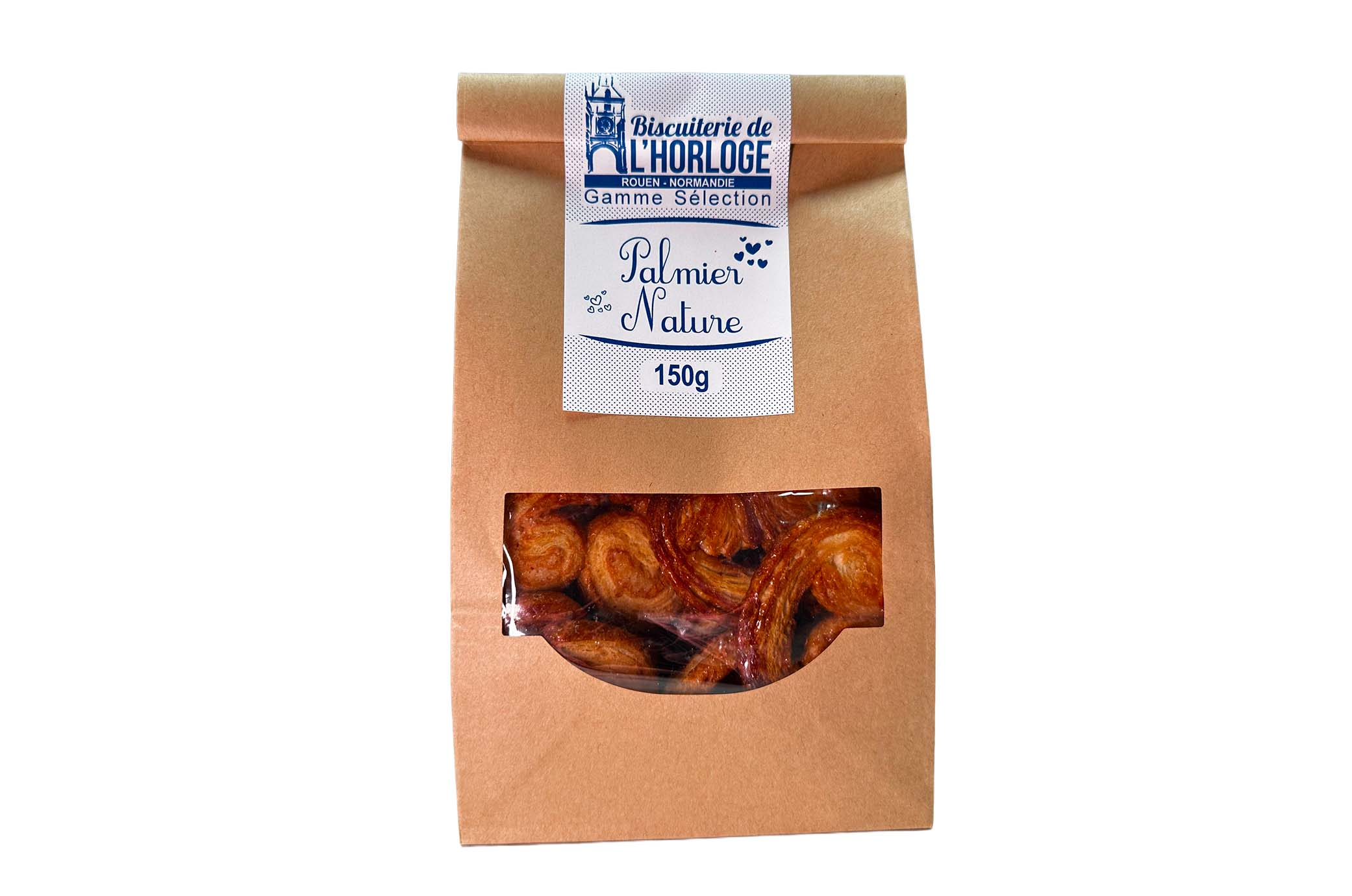 Palmier 200g - Biscuiterie de l'horloge