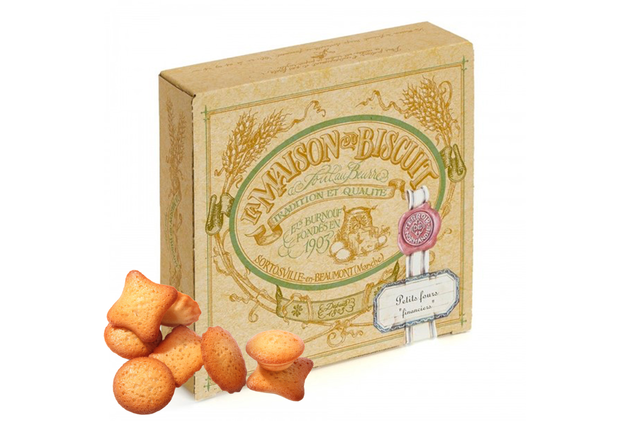 Petits fours financiers 500g LA MAISON DU BISCUIT