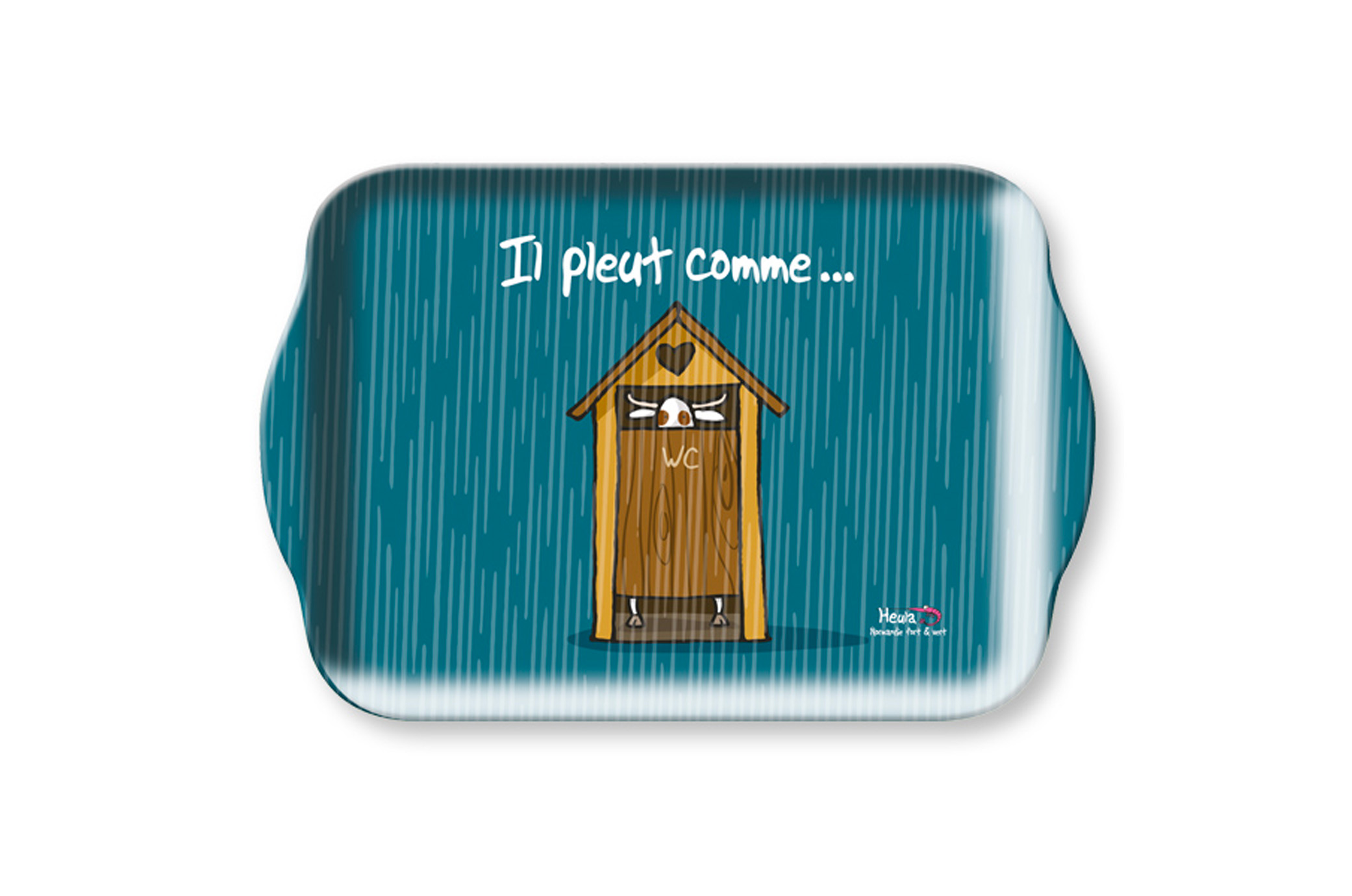 Plateau Petit modèle "Il pleut comme"