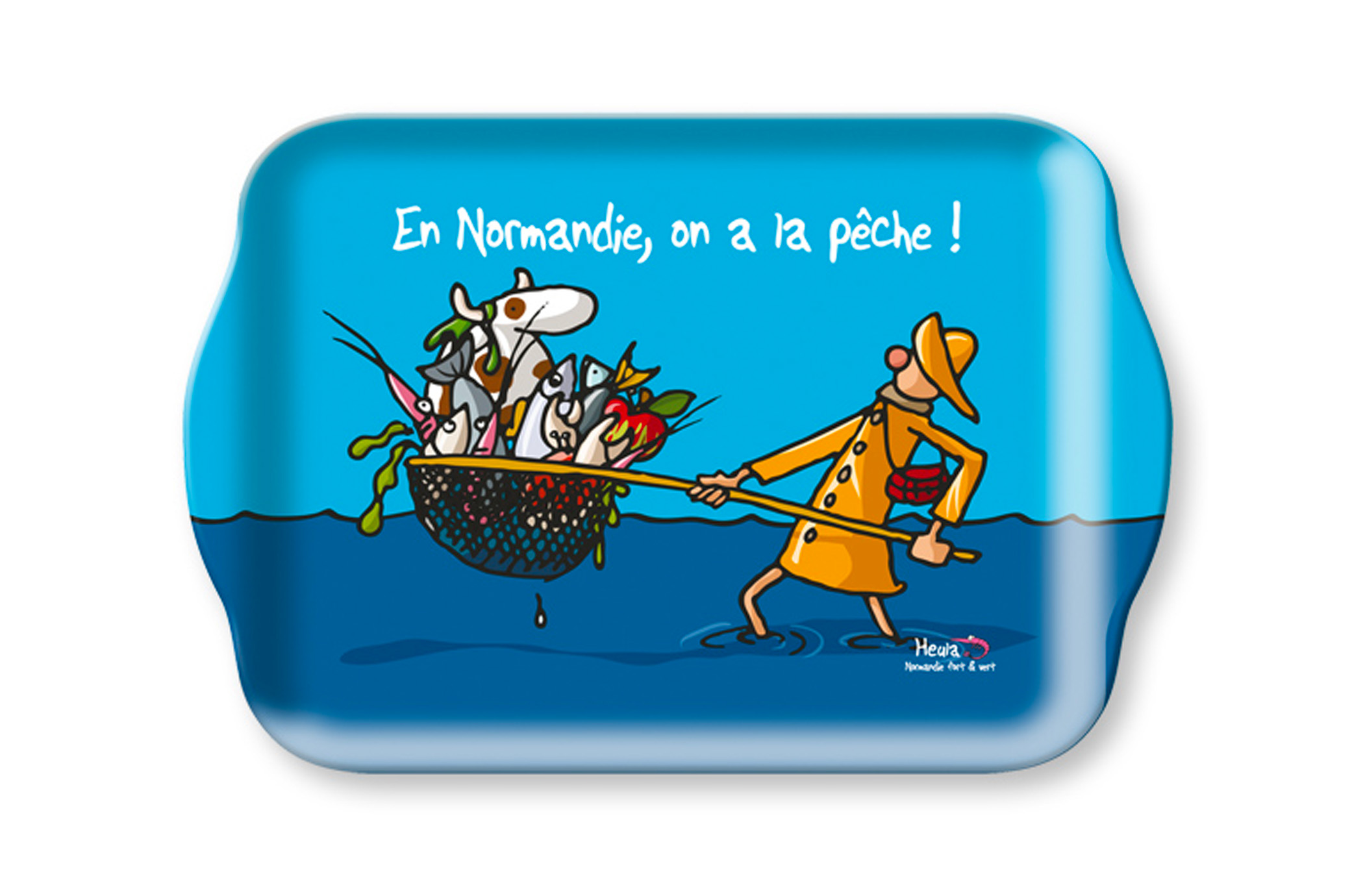 Plateau Petit modèle "On a la pêche"