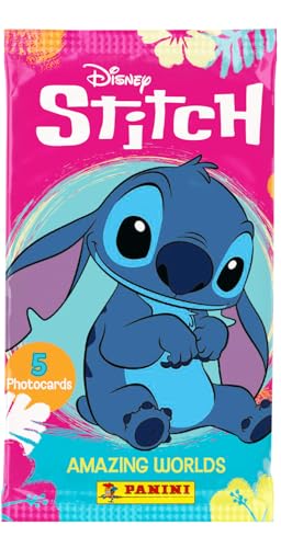 Pochette de 6 cartes Panini Disney Stitch – Good Vibes