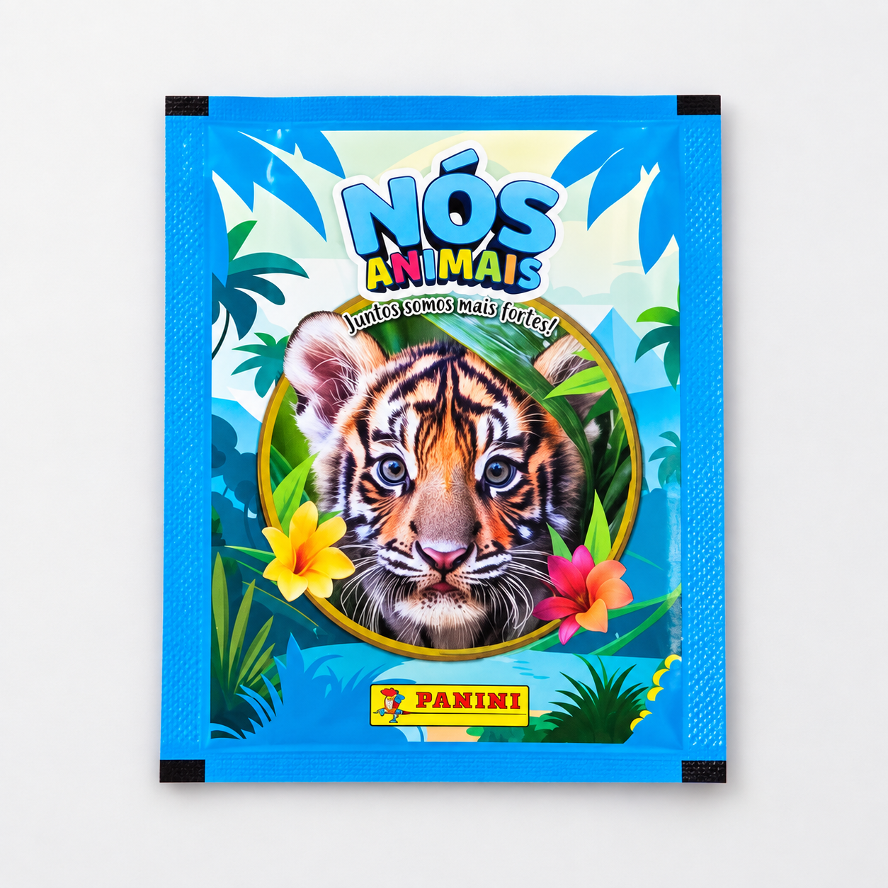 Pochette de stickers / cartes “Nós Animais” – Panini