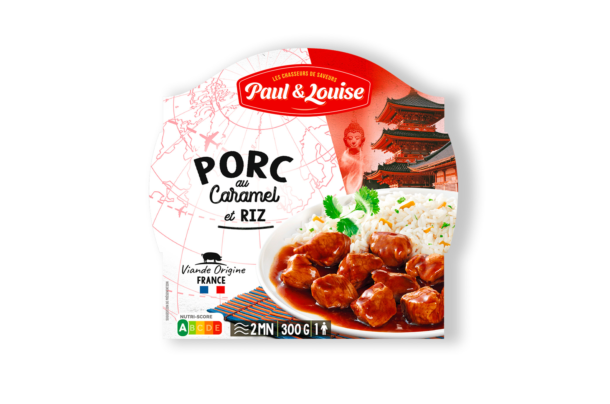 Porc au Caramel & son riz (300g)