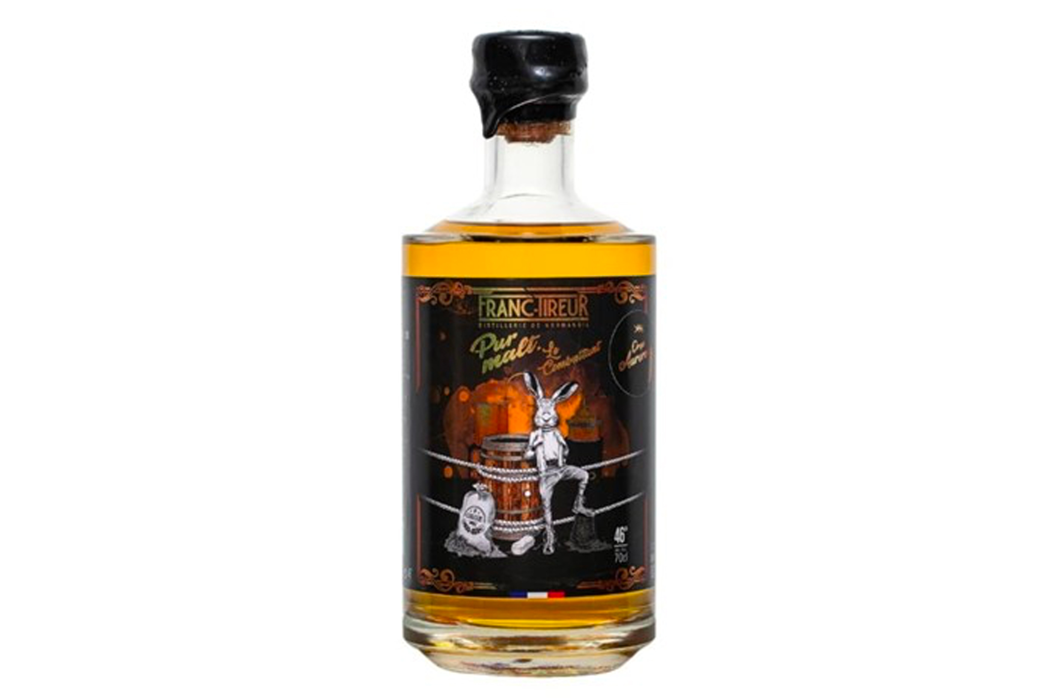 Pur Malt BIO « Le Combattant » 70cl – 46° – Distillerie Franc-Tireur