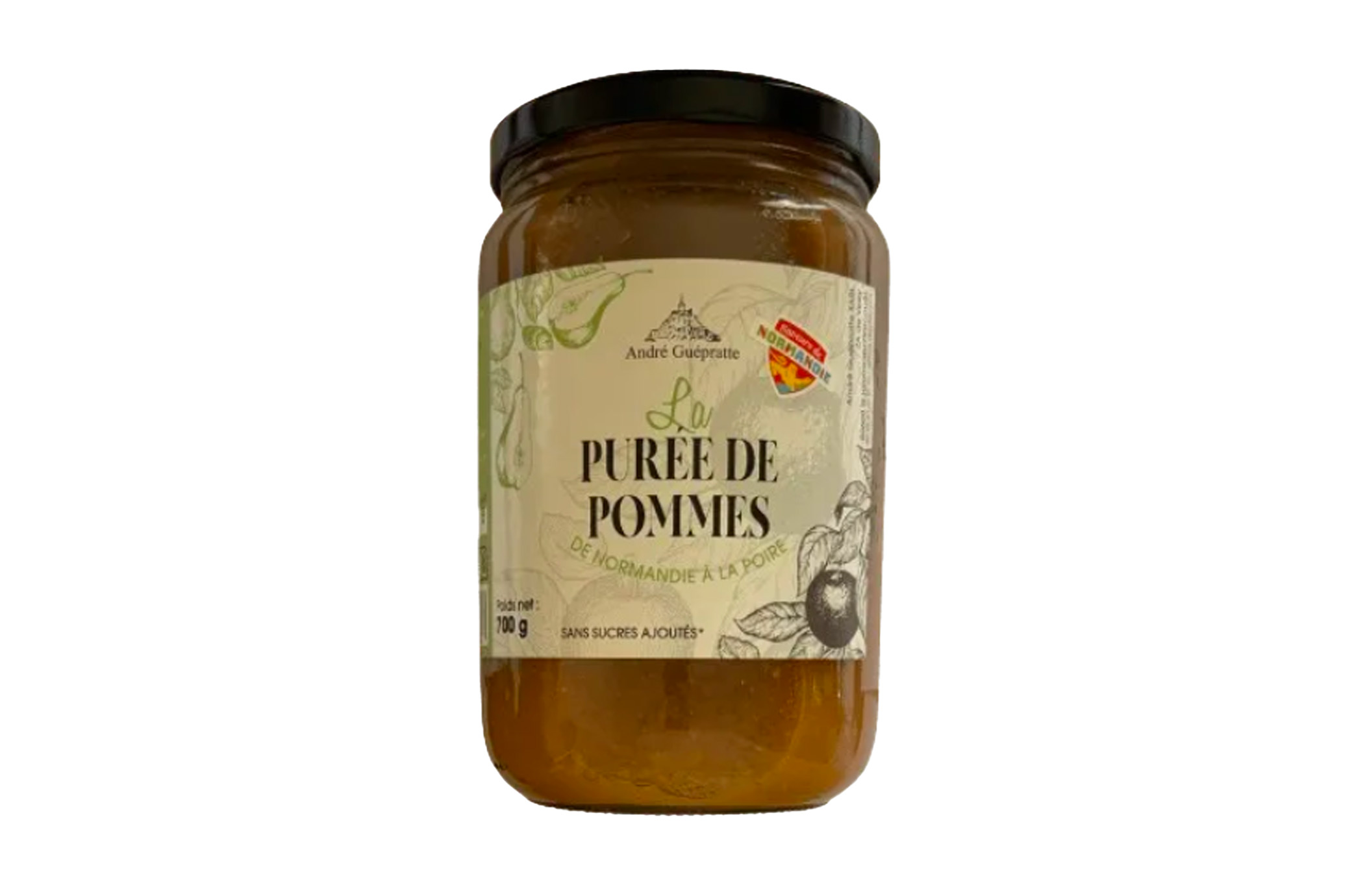 Purées 100% fruits Pommes Poires 700g