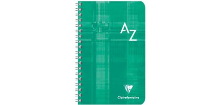 📒 Répertoire à Reliure Intégrale – 11 × 17 cm – 100 pages – Quadrillé 5 × 5 Vert