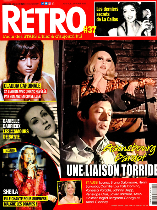 Rétro – Magazine people, nostalgie et grandes stars d'hier et d'aujourd'hui
