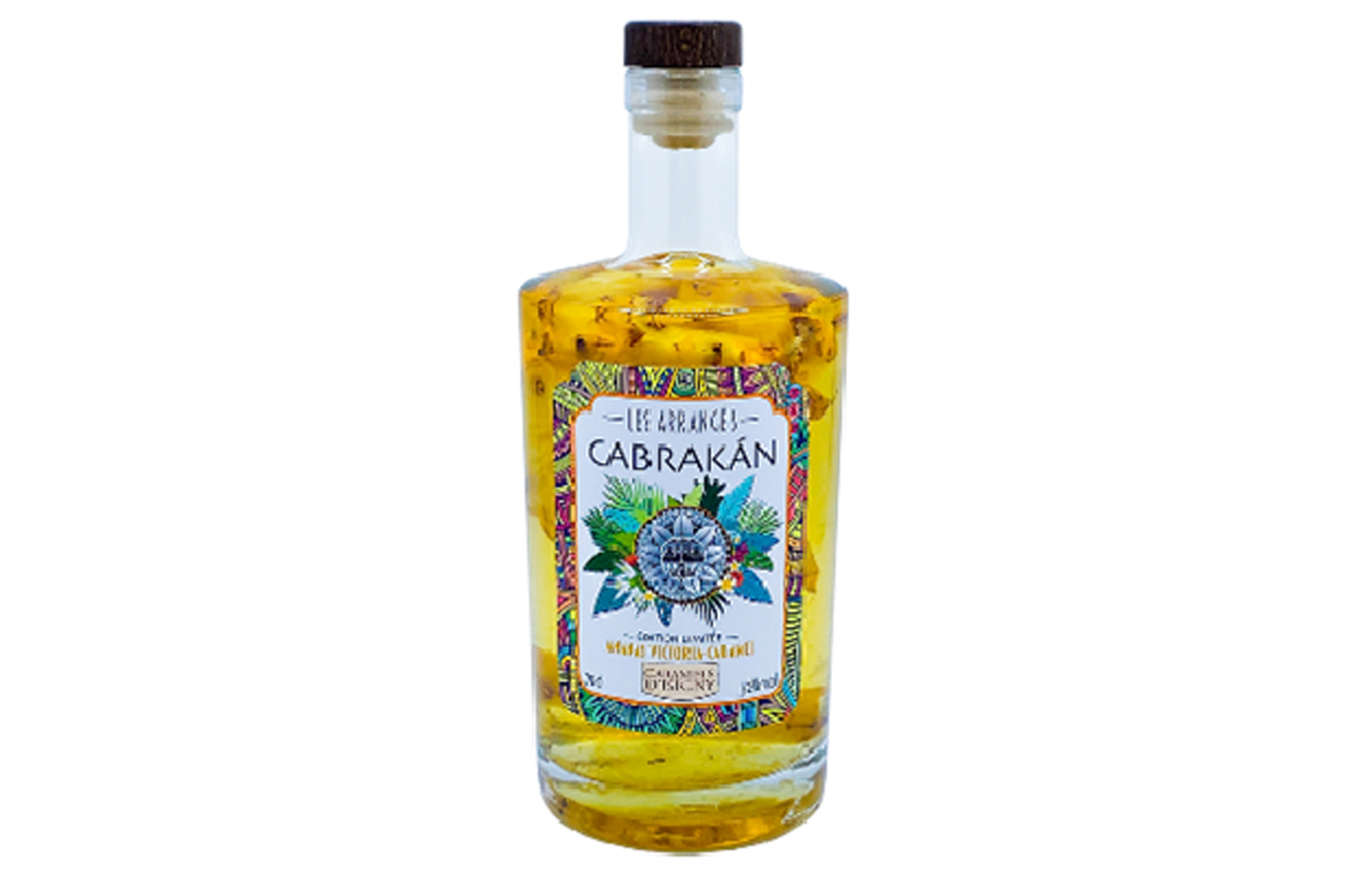 Rhum Arrangé CABRAKAN - Ananas Victoria - Caramel d'Isigny 70CL