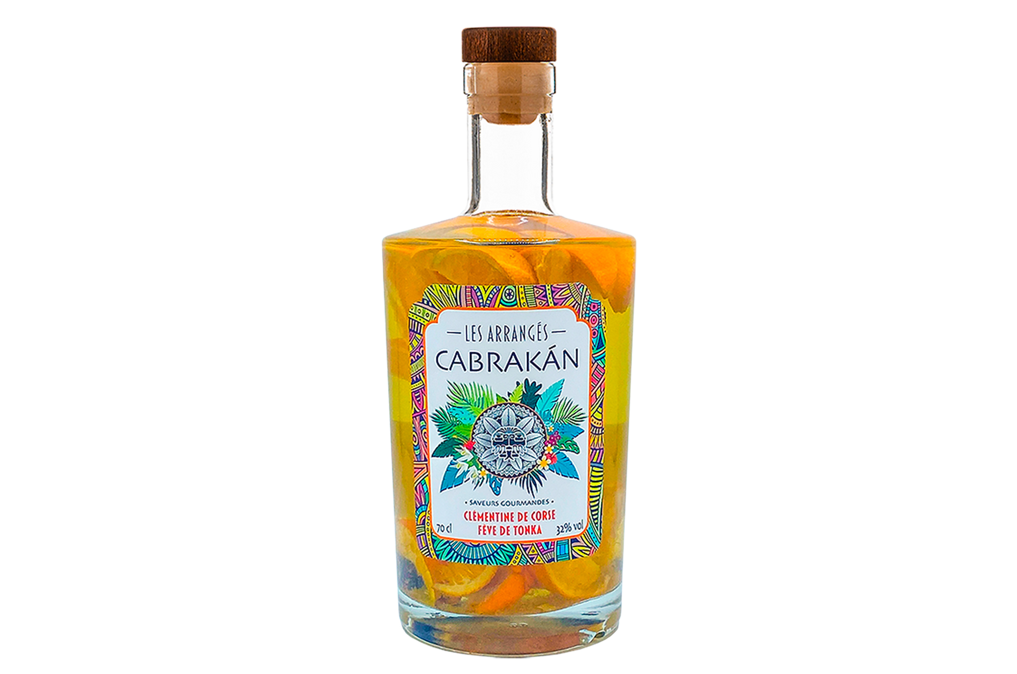 Rhum Arrangé CABRAKAN – Clémentine de Corse & Fève de Tonka (70cl)