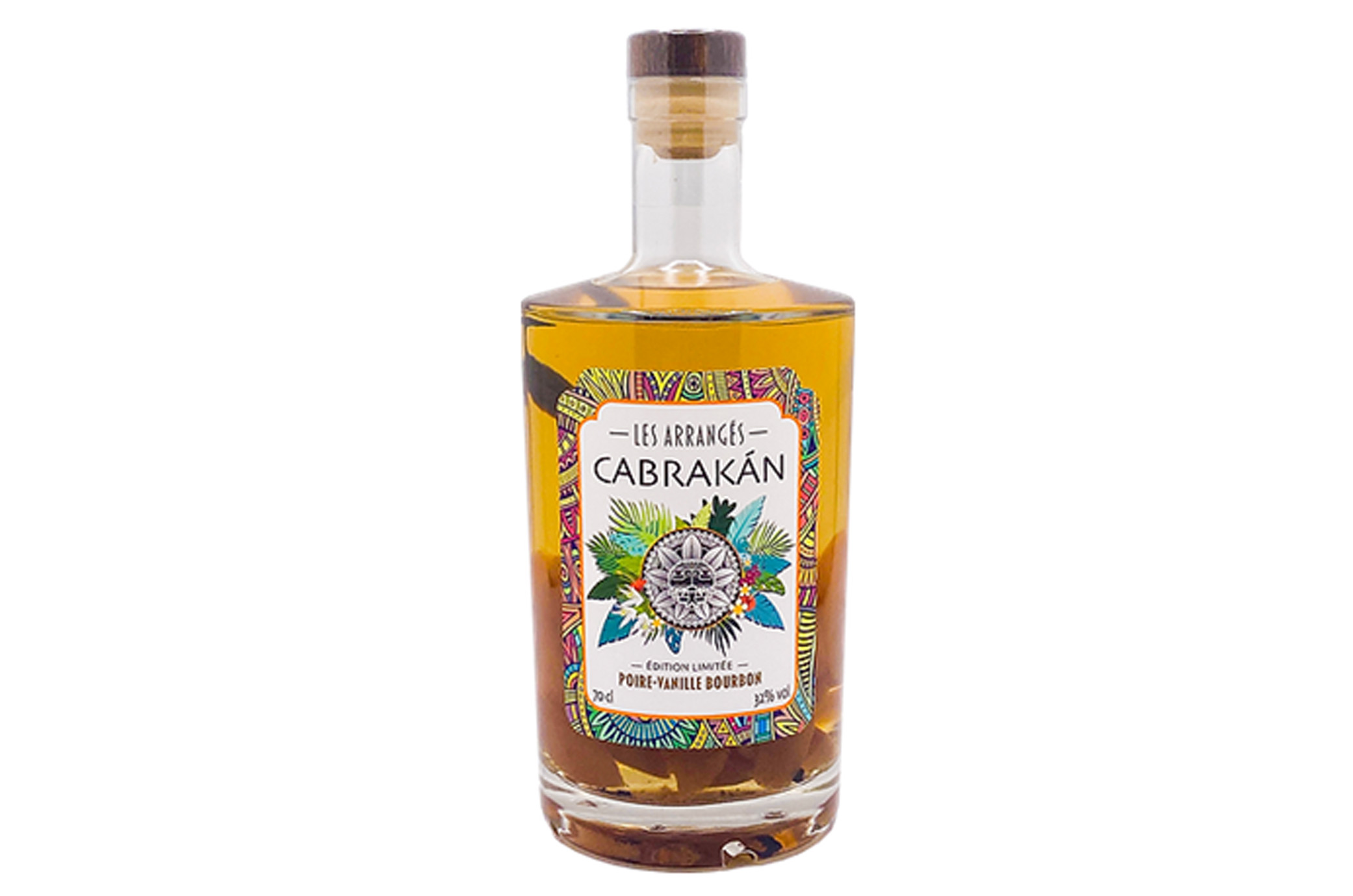 Rhum Arrangé CABRAKAN - Poire - Vanille Bourbon 70CL