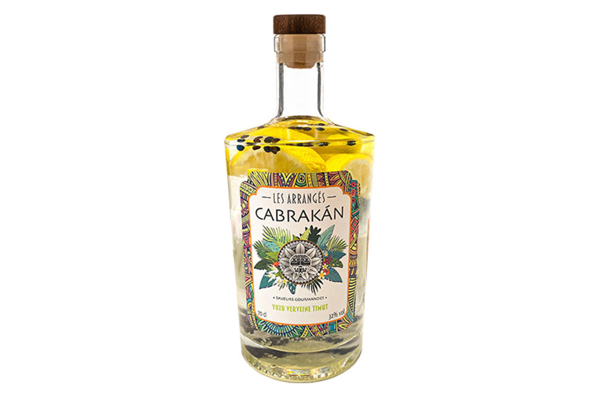 Rhum Arrangé CABRAKAN – Yuzu, Verveine & Poivre Timut (70cl)