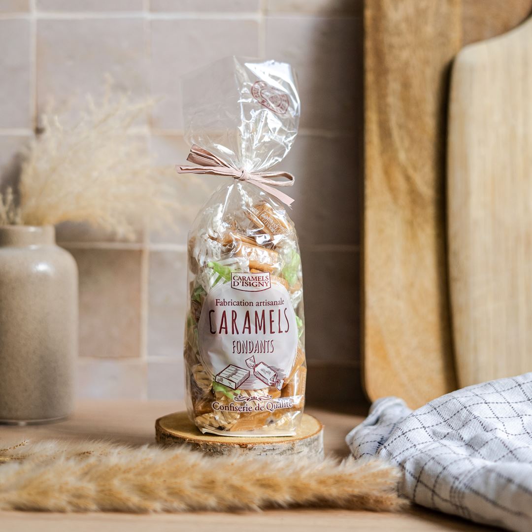 SACHET CARAMELS ASSORTIMENT FONDANTS - 150G