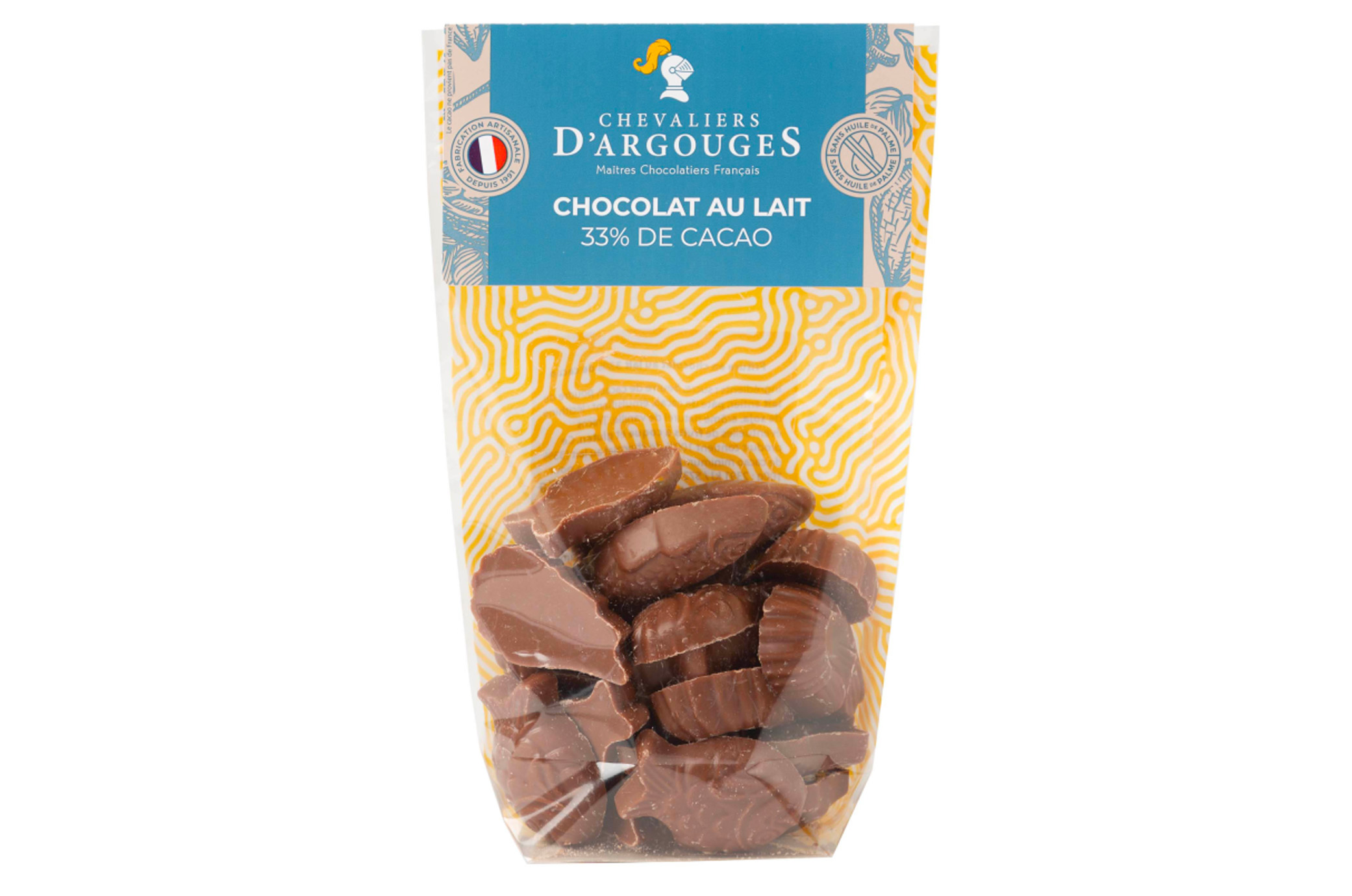 SACHET FRITURES CHOCOLAT LAIT 33% 110G