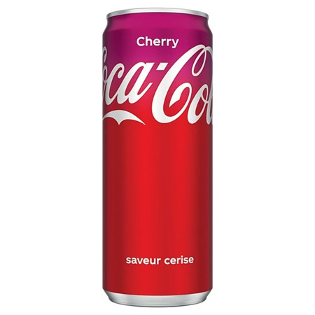 Soda au Cola Goût Cherry COCA-COLA 33cl