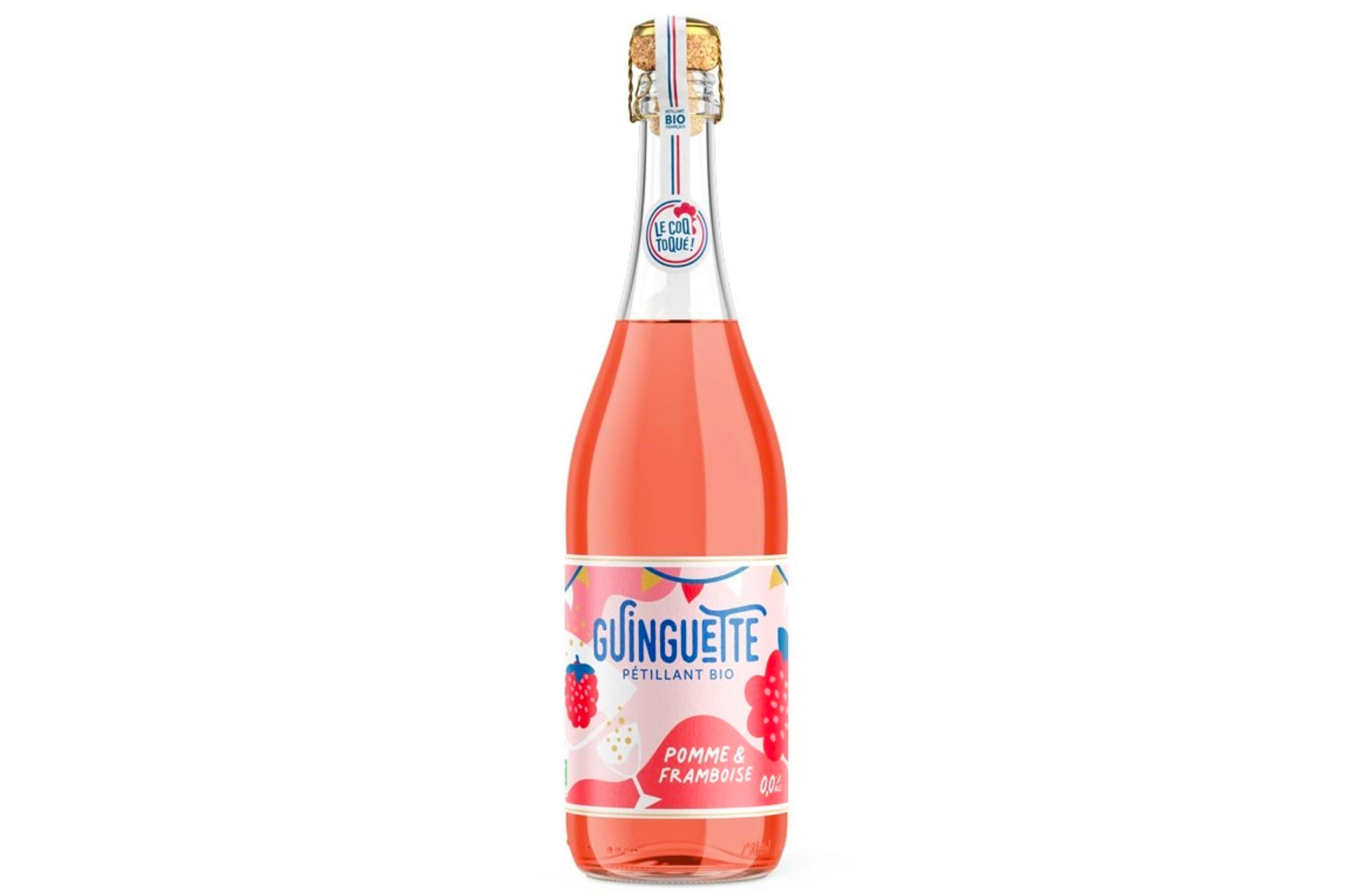 Soda Craft Pomme – Framboise Bio (75cl)