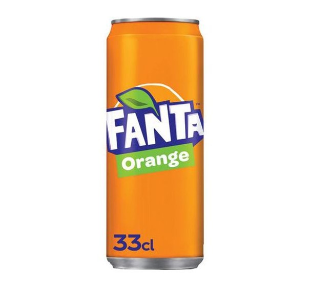 Soda orange aux arômes naturels FANTA 33cl