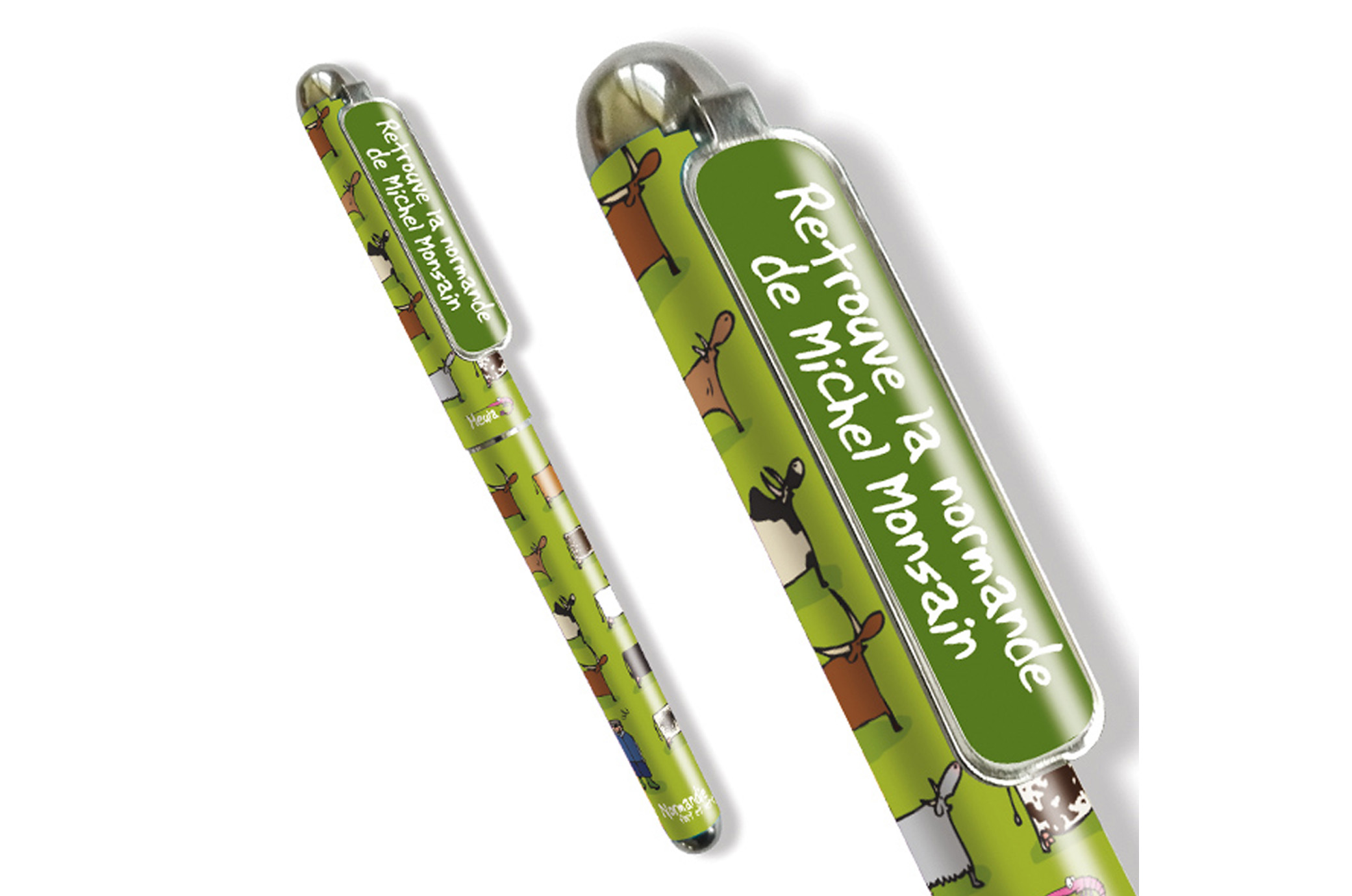 Stylo "Retrouve la vache"