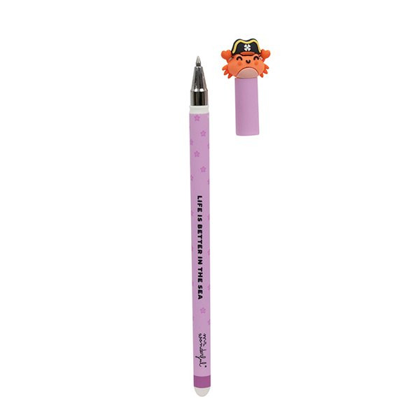 Stylo effaçable Bobo Pirate Crabe des Caraïbes Mr Wonderful