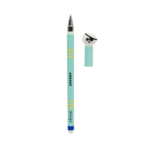 Stylo effaçable Bobo Pirate Crâne d'encre Mr Wonderful