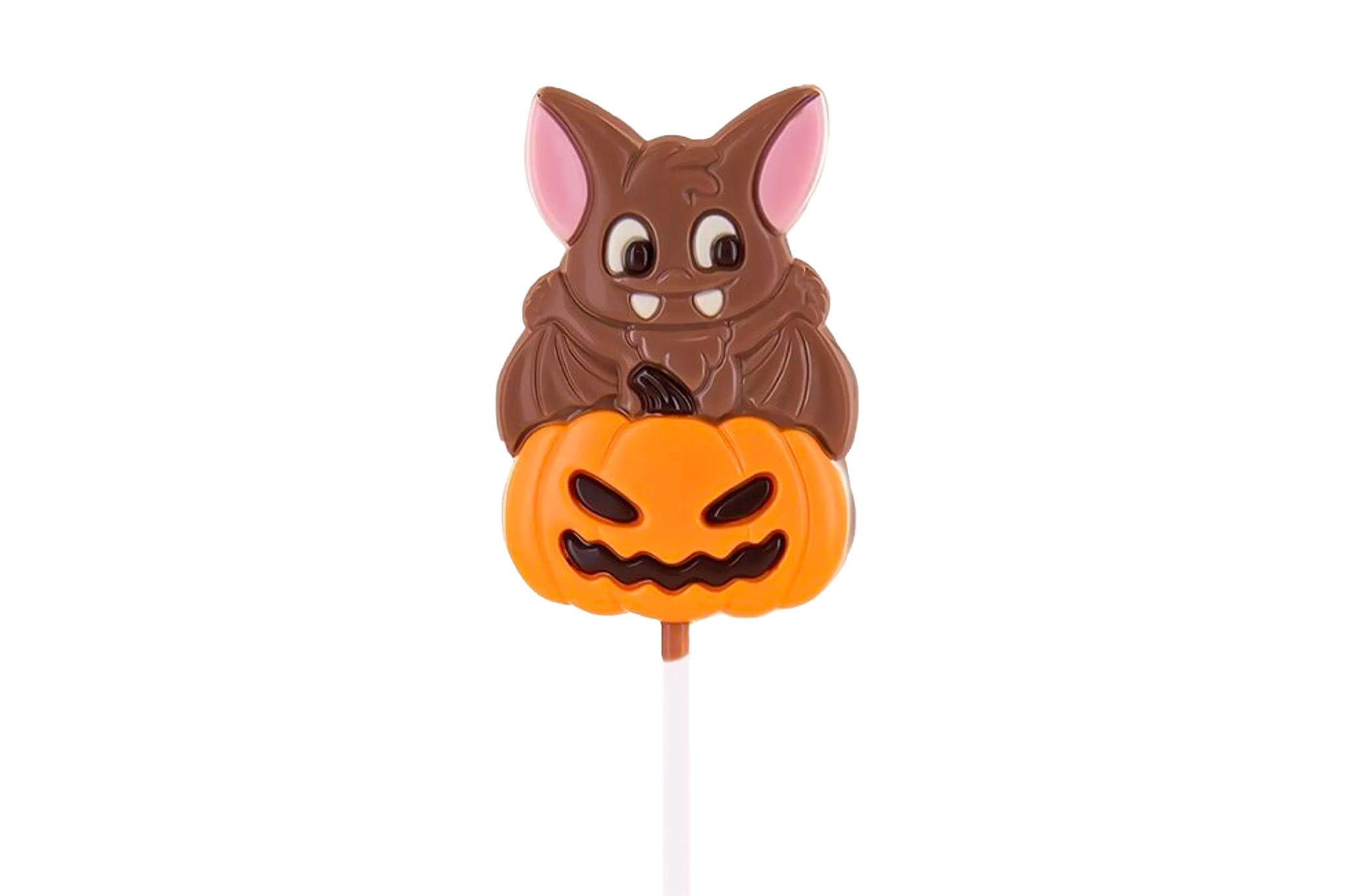 Sucette en chocolat au lait Chauve-Souris – 25 g – Halloween 🎃