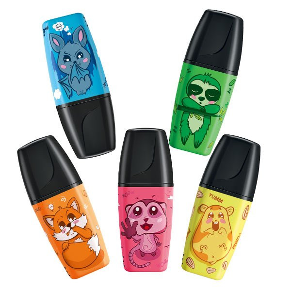 🖍️ Surligneur BOSS MINI Animal Vibes – Décors animaux – STABILO