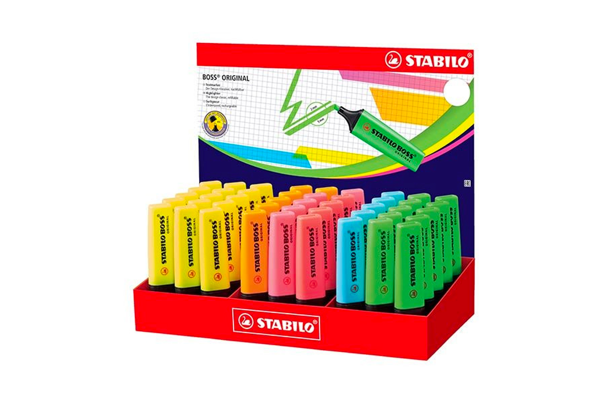 Surligneurs STABILO BOSS ORIGINAL