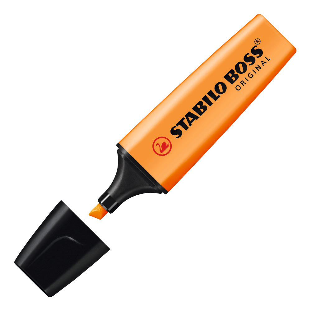 Surligneurs STABILO BOSS ORIGINAL - Orange