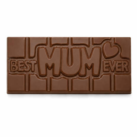 Tablette chocolat message BESTMUMEVER 40g
