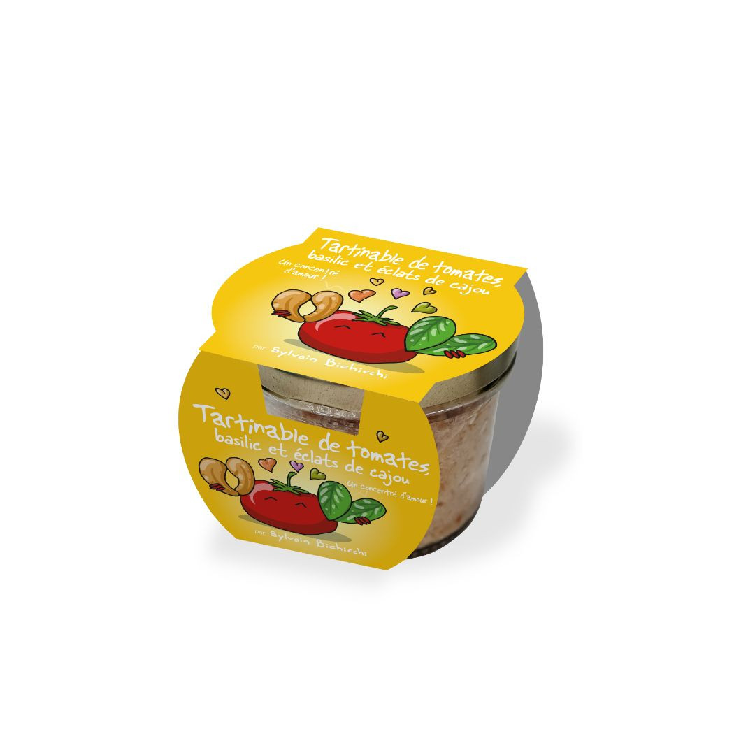 🍅 Tartinable de Tomates, Basilic & Cajou – Maison D.V.