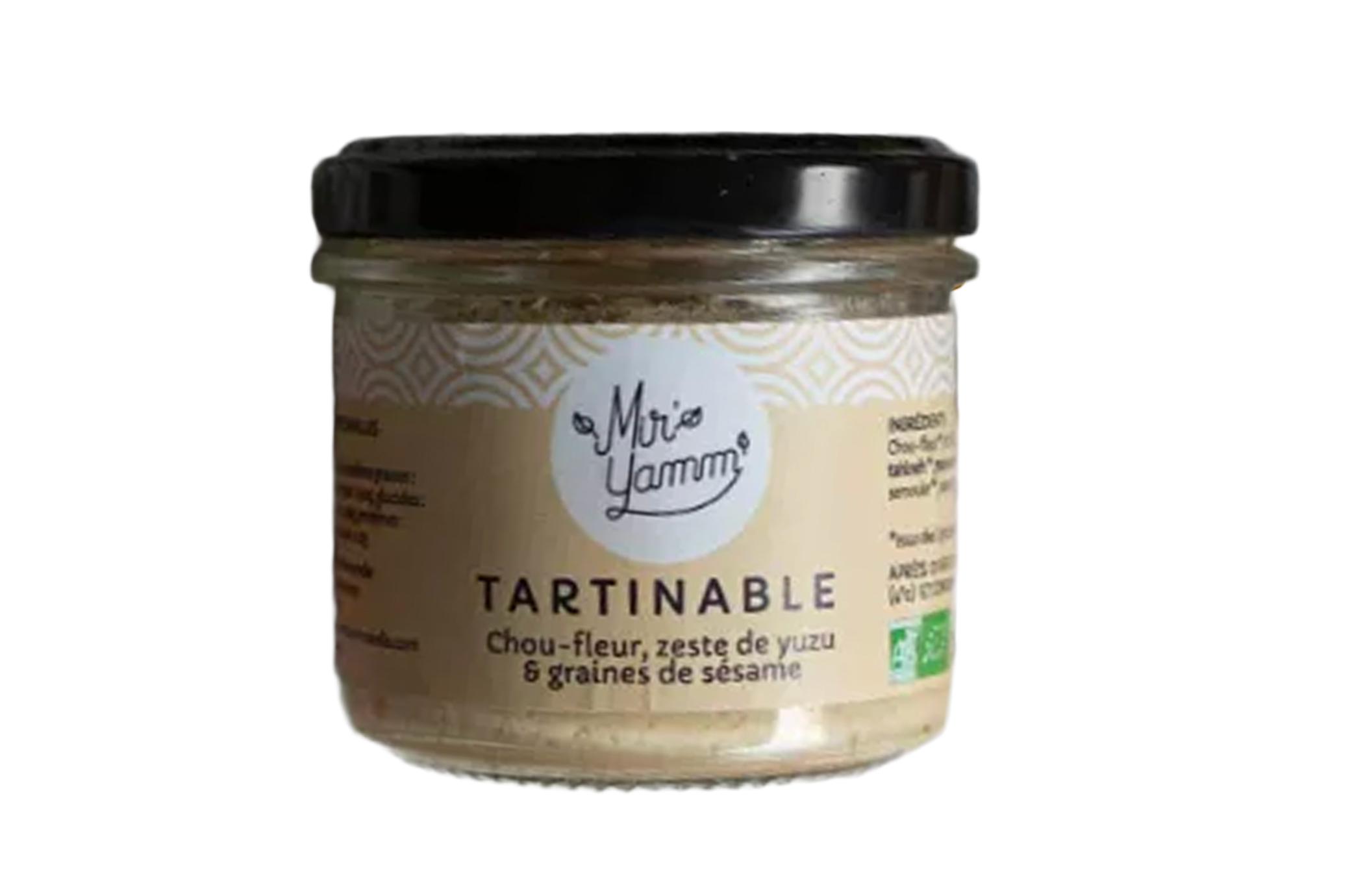 Tartinables Bio Chou fleur zeste de yuzu Graines de sésame 100g