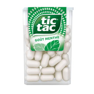 Tic Tac Menthe – Pastilles Rafraîchissantes – 18 g