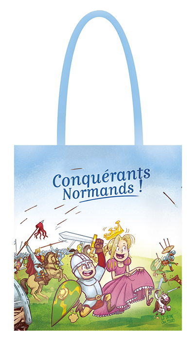 TOTE BAG Les P’tits Normands - La Tapisserie de Bayeux et ses mystères