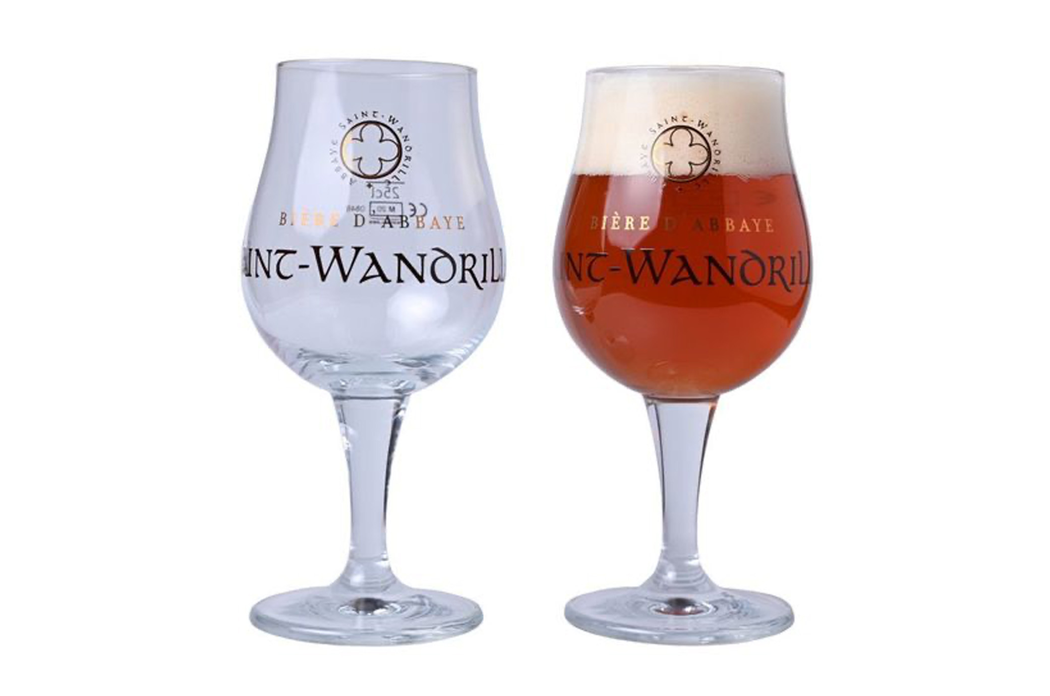 Verre à Bière SAINT WANDRILLE jauge 25cl
