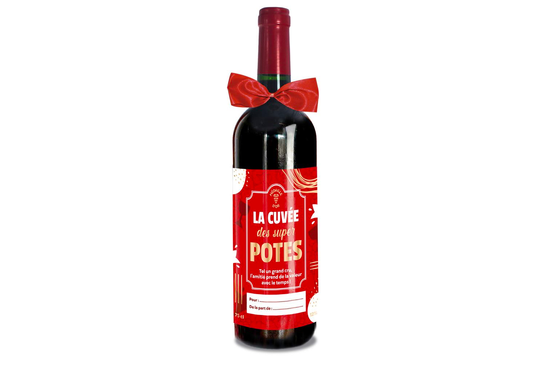 Vin Rouge « La Cuvée des Super Potes » – 75 cl