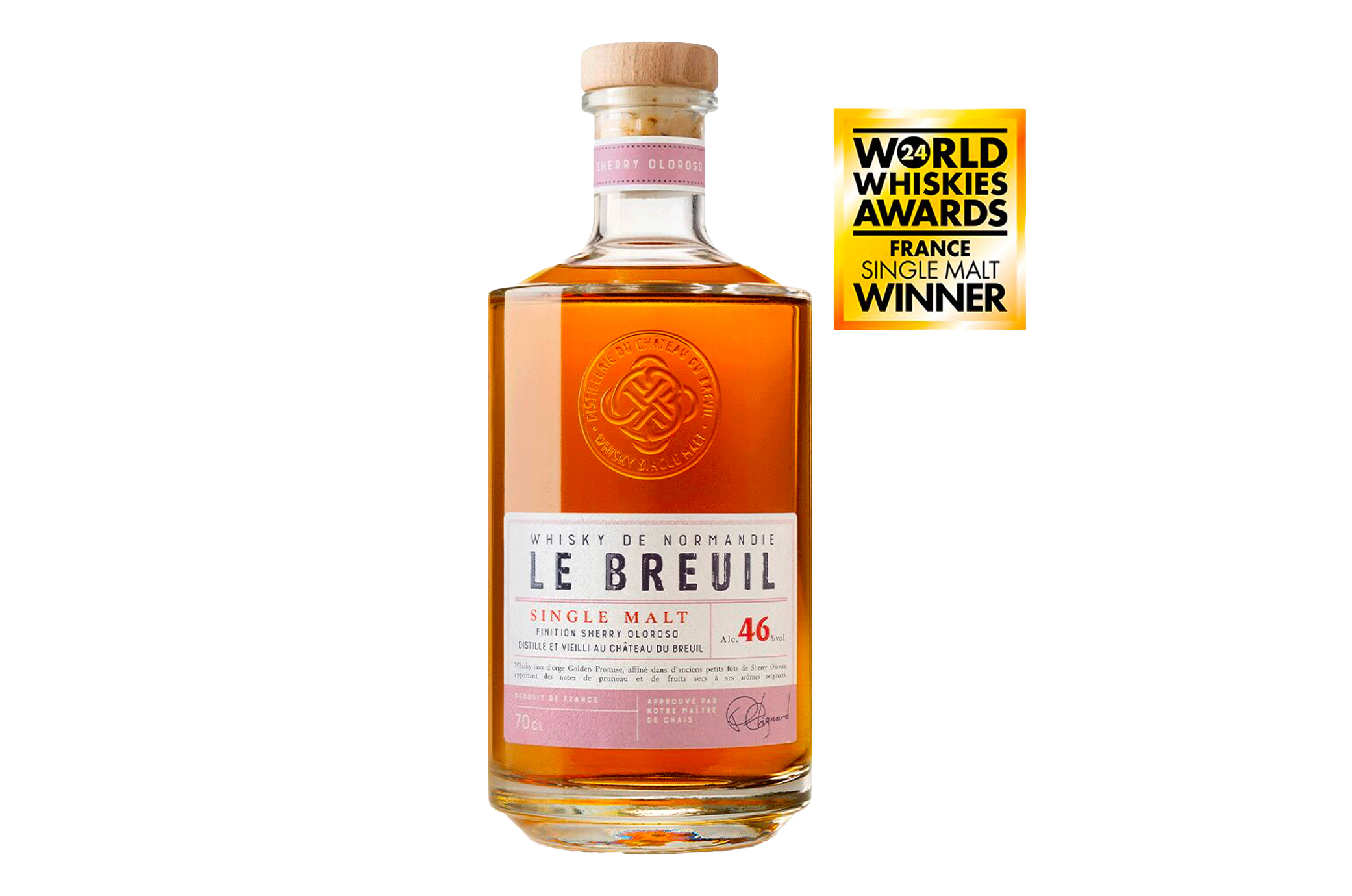 Whisky Le Breuil — Finition Sherry Oloroso 70cl – Château du Breuil