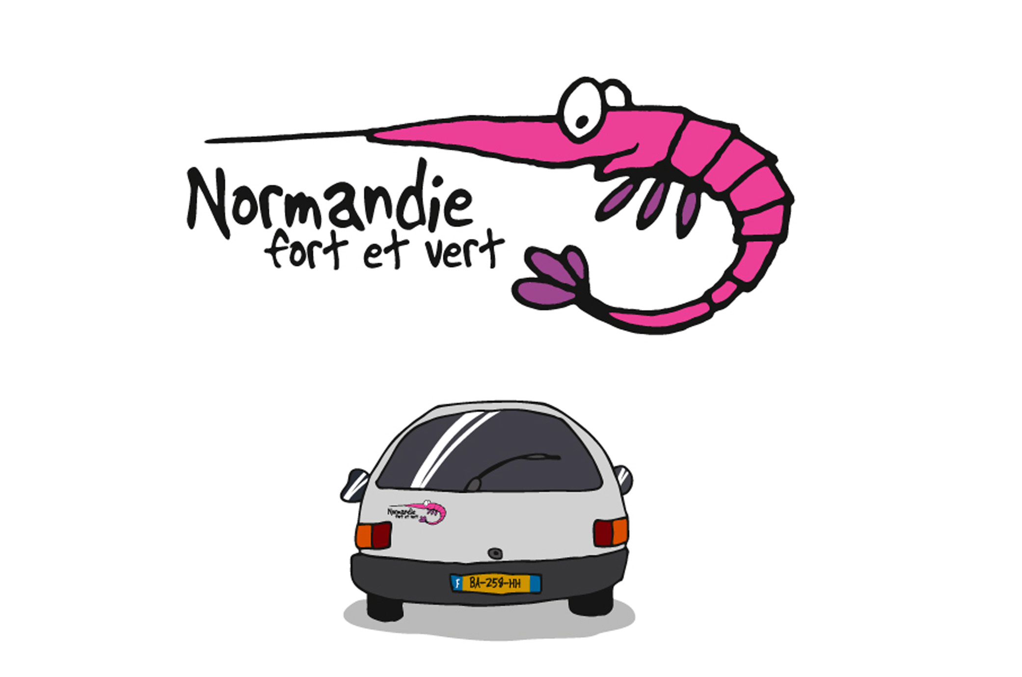 Adhésif wouature "Crev rose peint. claire"