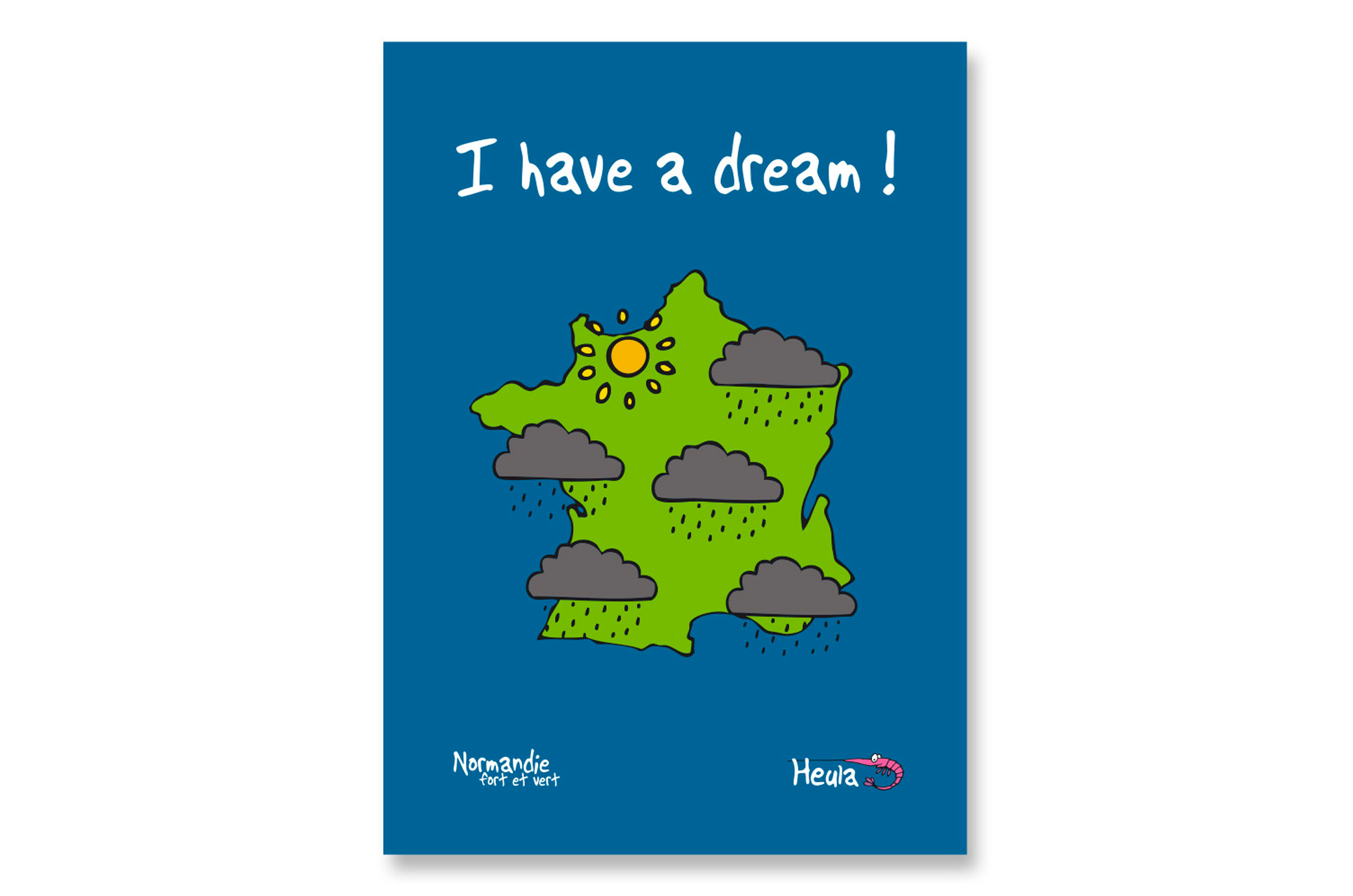 Carte Postale "I Have a Dream"