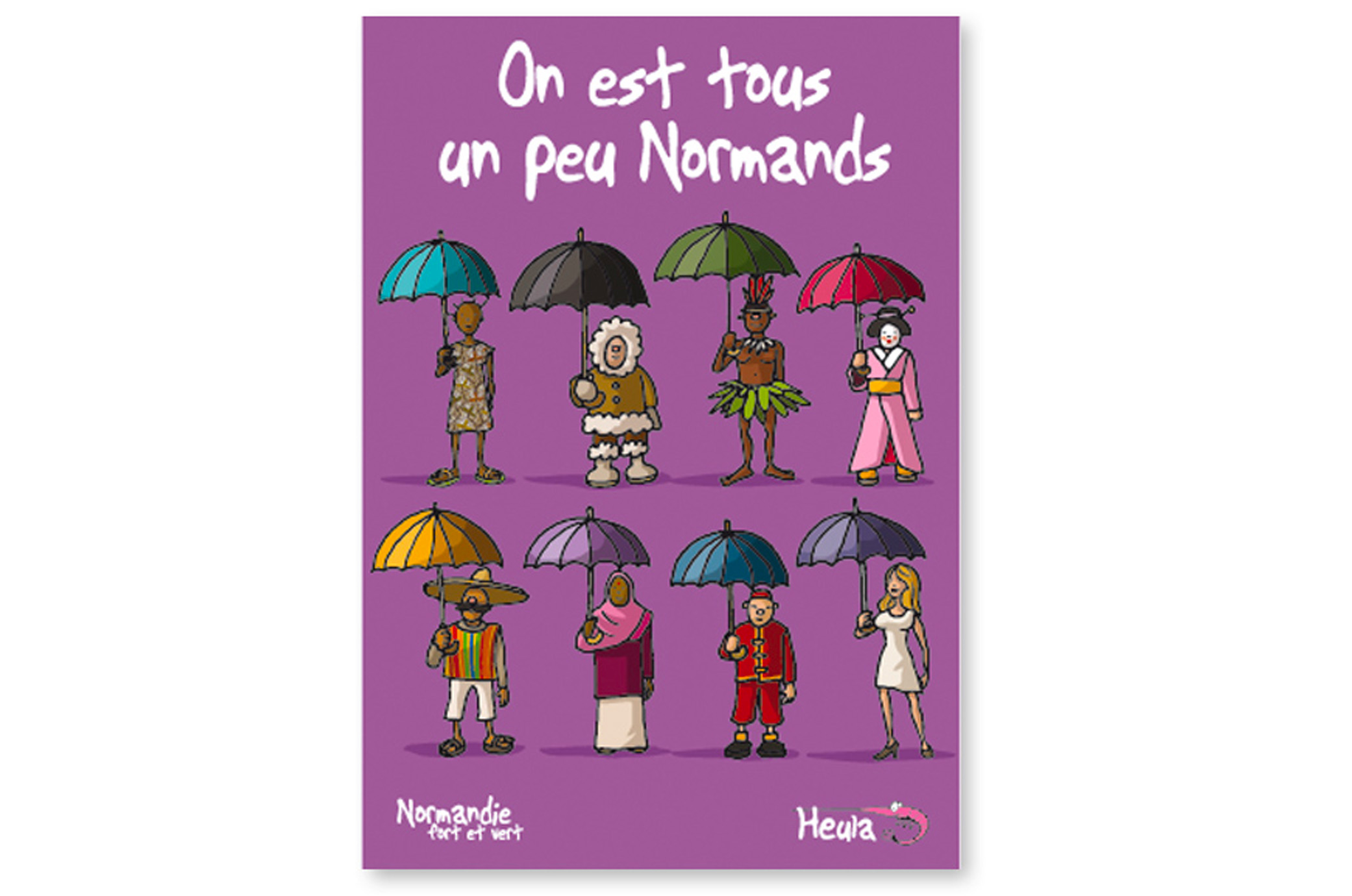 Carte Postale "On est tous un peu Normands"