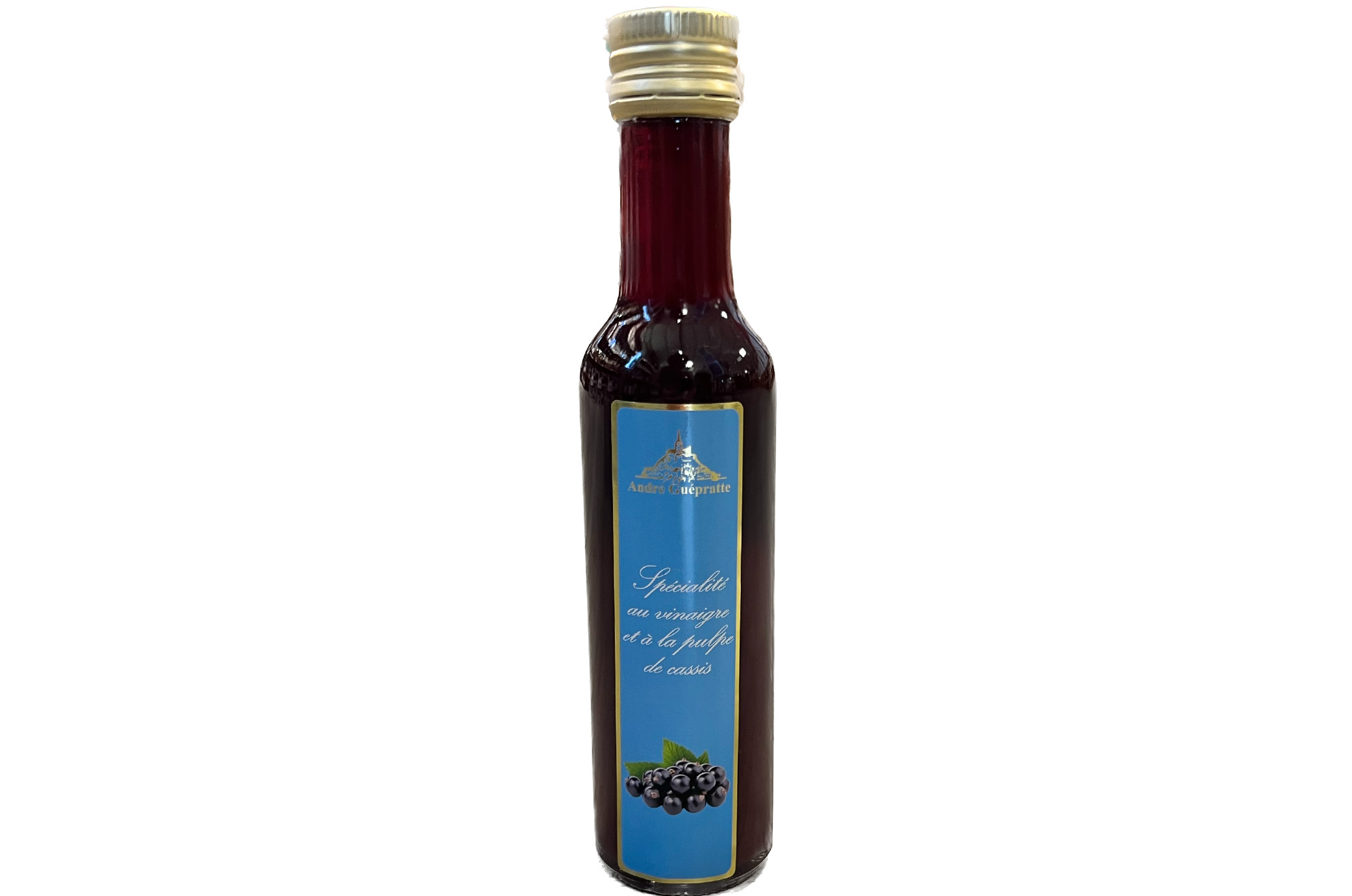 Vinaigre pulpe de cassis GUEPRATTE 25cl