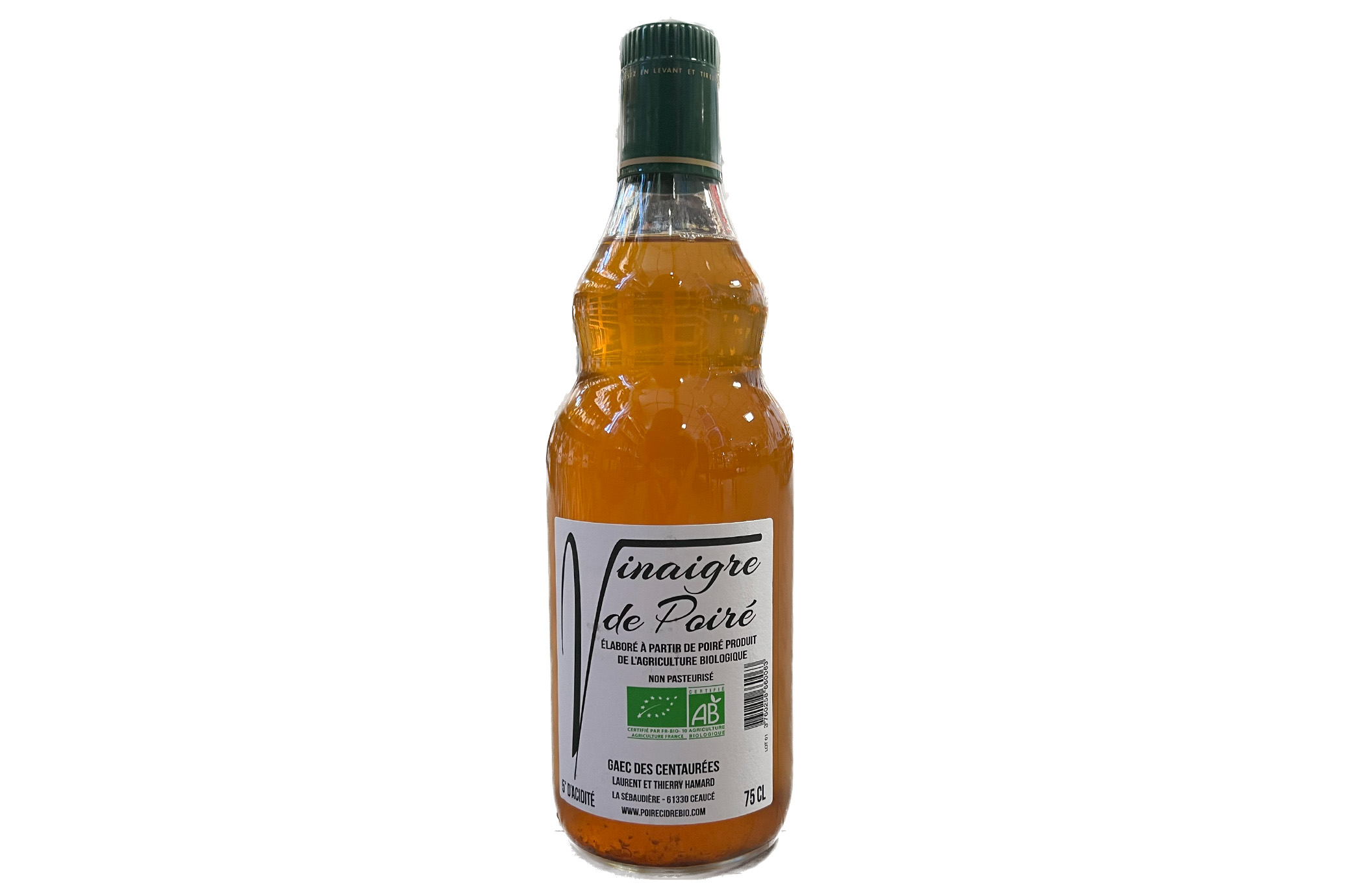 Vinaigre de Poiré GAEC des CENTAUREES 75cl