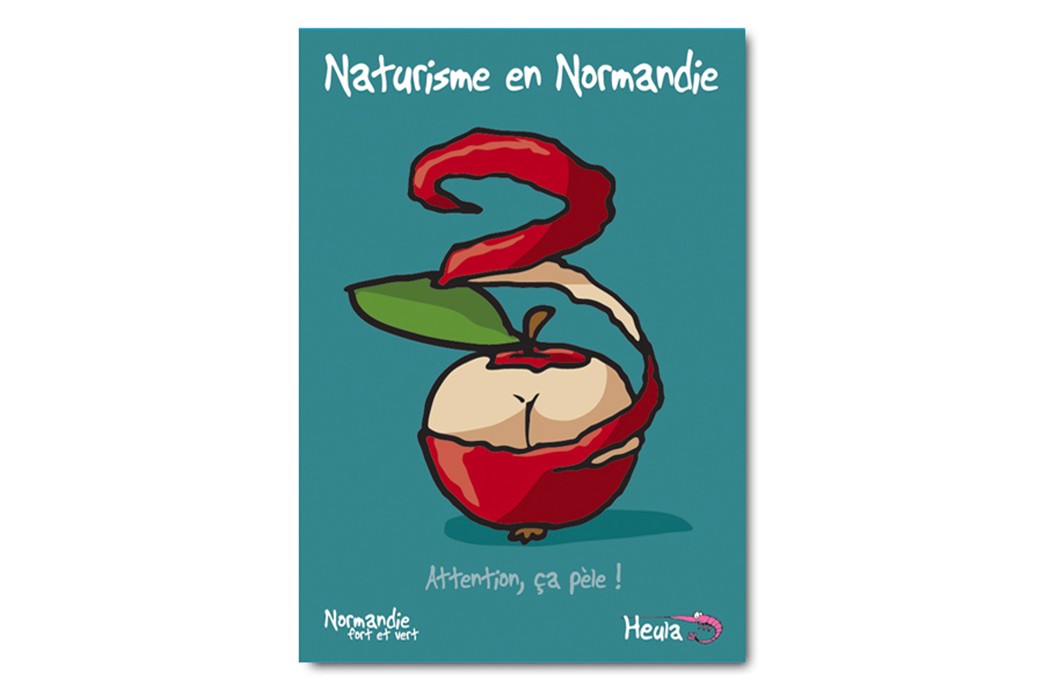 Carte Postale "Ca pèle"