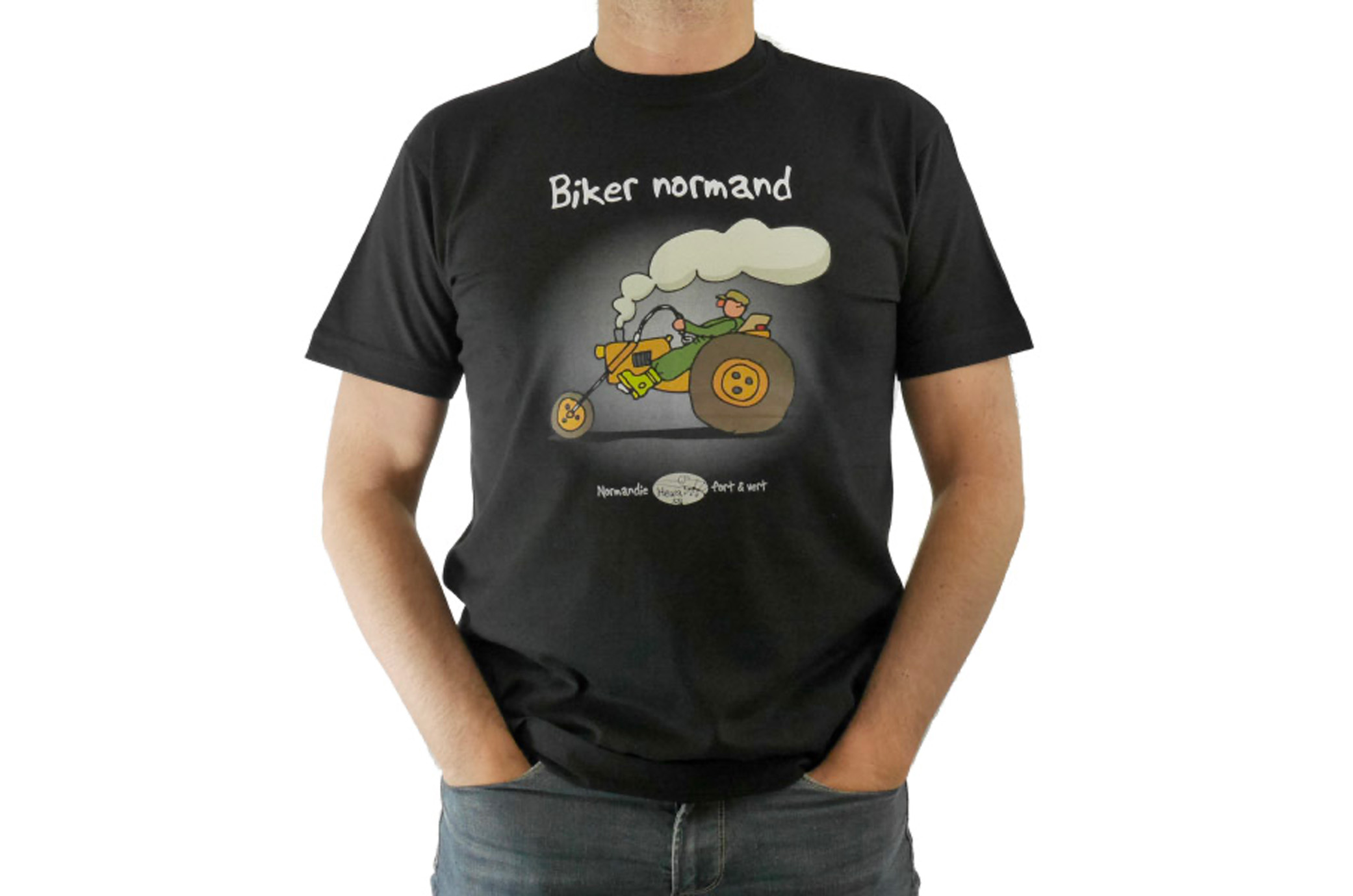 T-shirt homme Heula "Biker" - Taille M