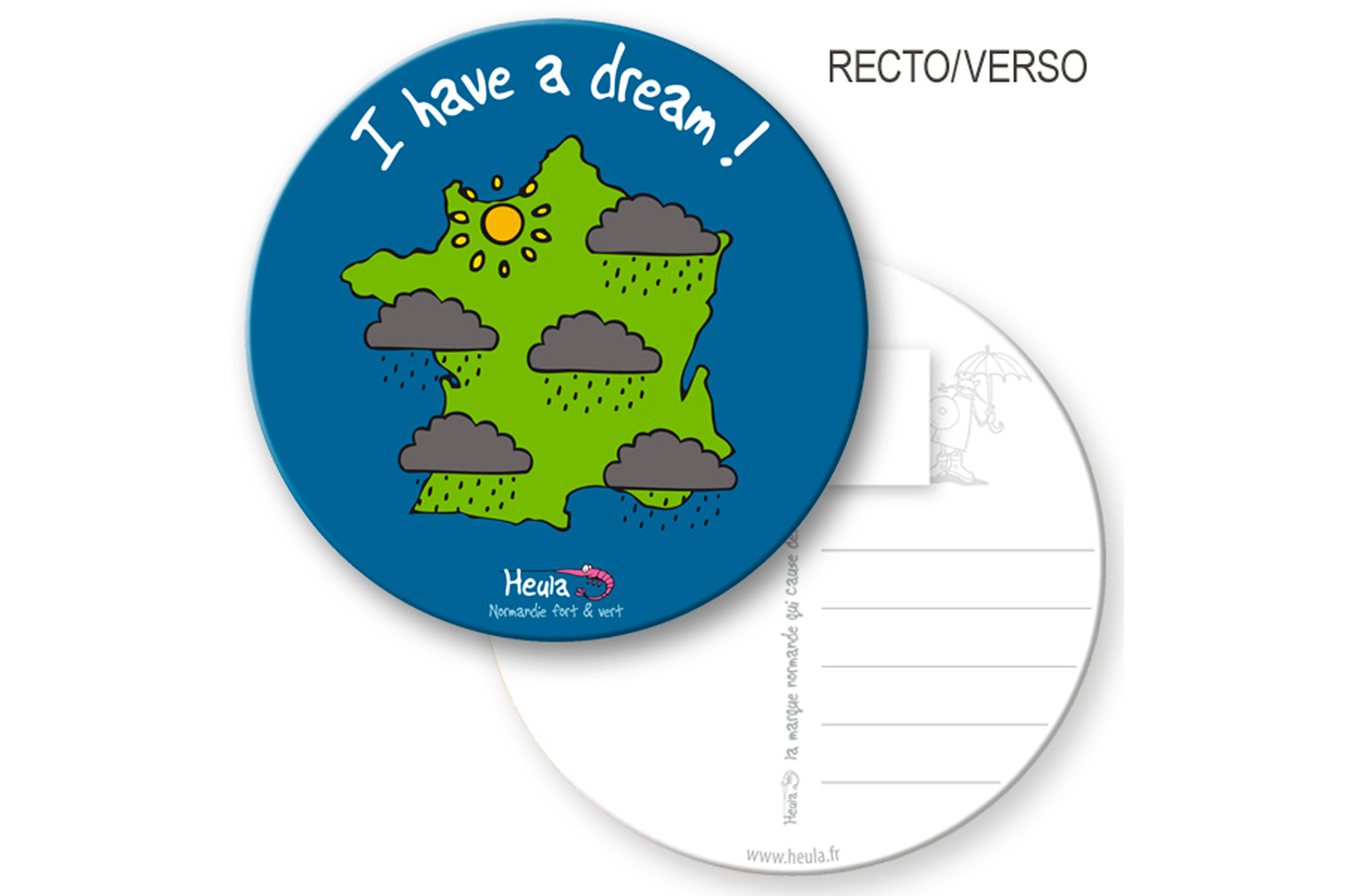 Sous-bock postable "Dream"