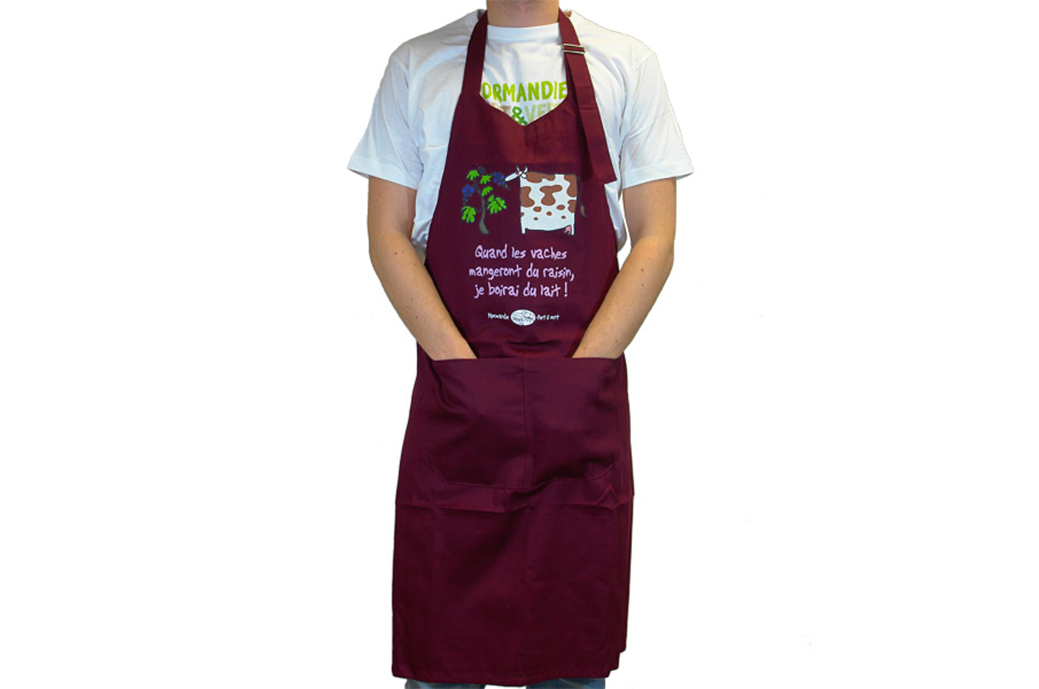 Tablier Heula "RAISIN"