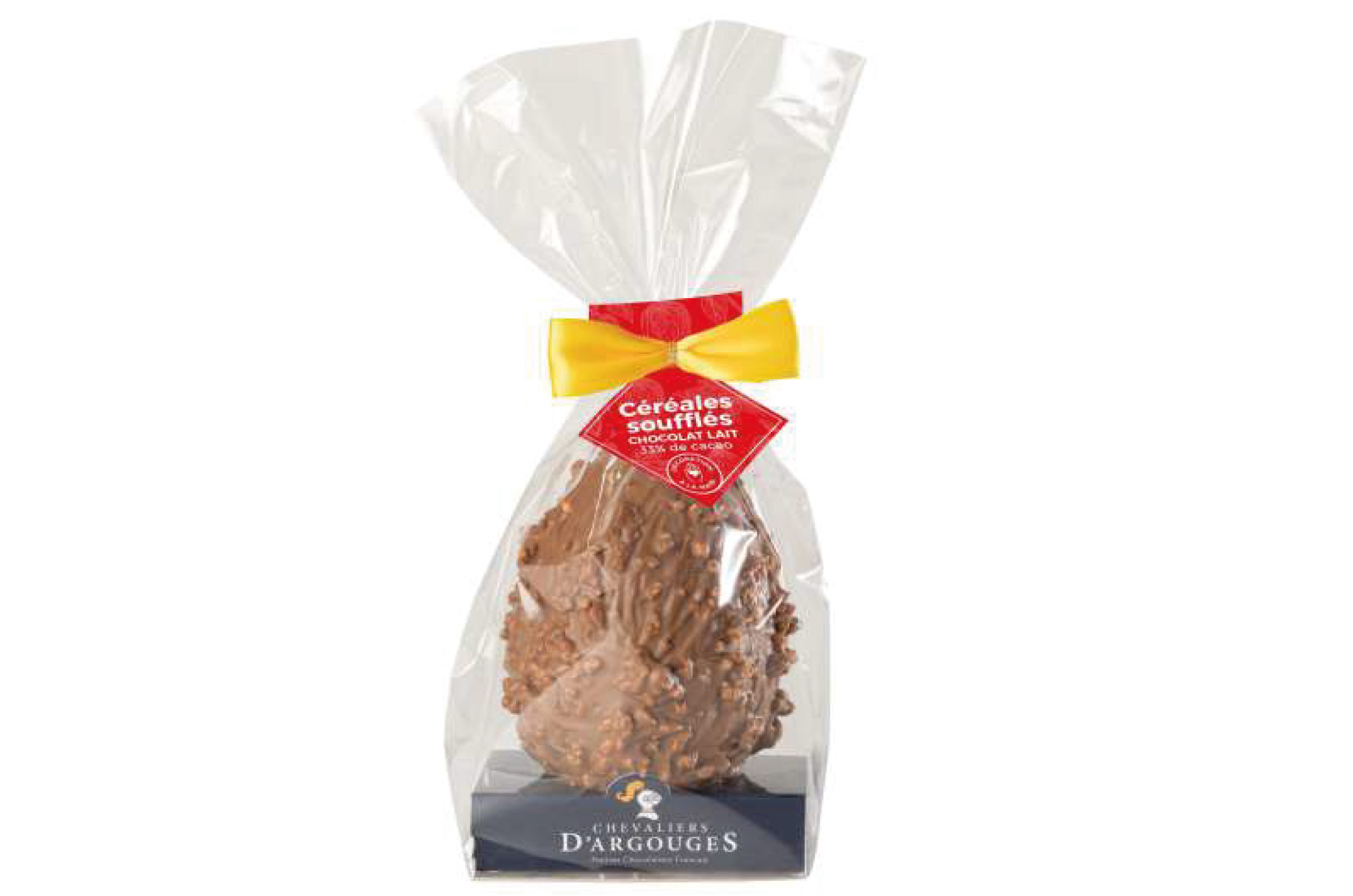 SACHET OEUF CHOCOLAT AU LAIT CEREALES SOUFFLES 130G